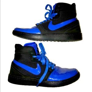 Vintage Nike Trainer High Top Clean Sweep Sneakers
